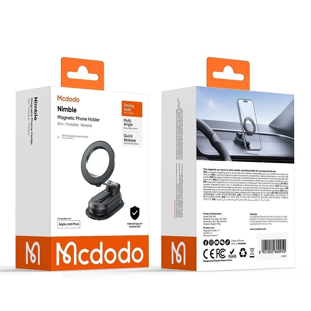 MCDODO CM-6240 Manyetik Telefon Tutucu - Görsel 5