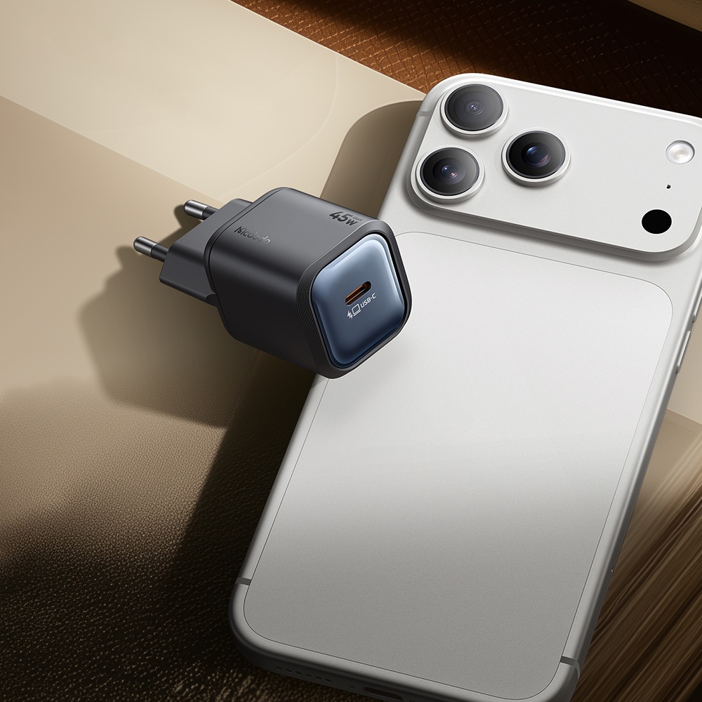 Mcdodo CH-4391 GaN Serisi 45W USB-C Mini GaN Hızlı Şarj Cihazı - Görsel 3
