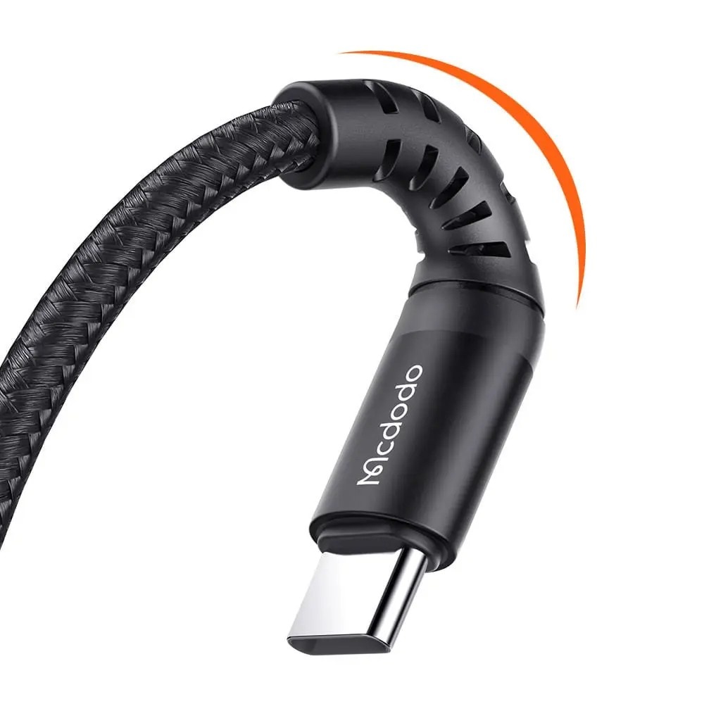 Mcdodo CA-2271 Type-C QC 4.0 Hızlı Data Şarj Kablosu 1m Siyah - Görsel 3